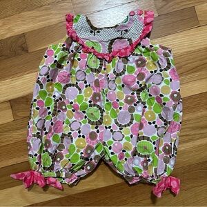 Jelly the Pug Britany Romper in Montrose size 18 months VGUC